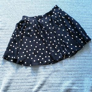 Maison Jules Polka Dot Skirt